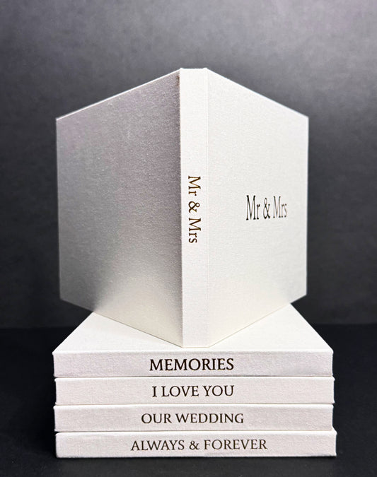 M.I.M Premium Video & Photo Book - "Mr & Mrs"